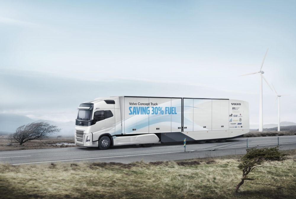 Continental випускає шини для концепту вантажівки Volvo
