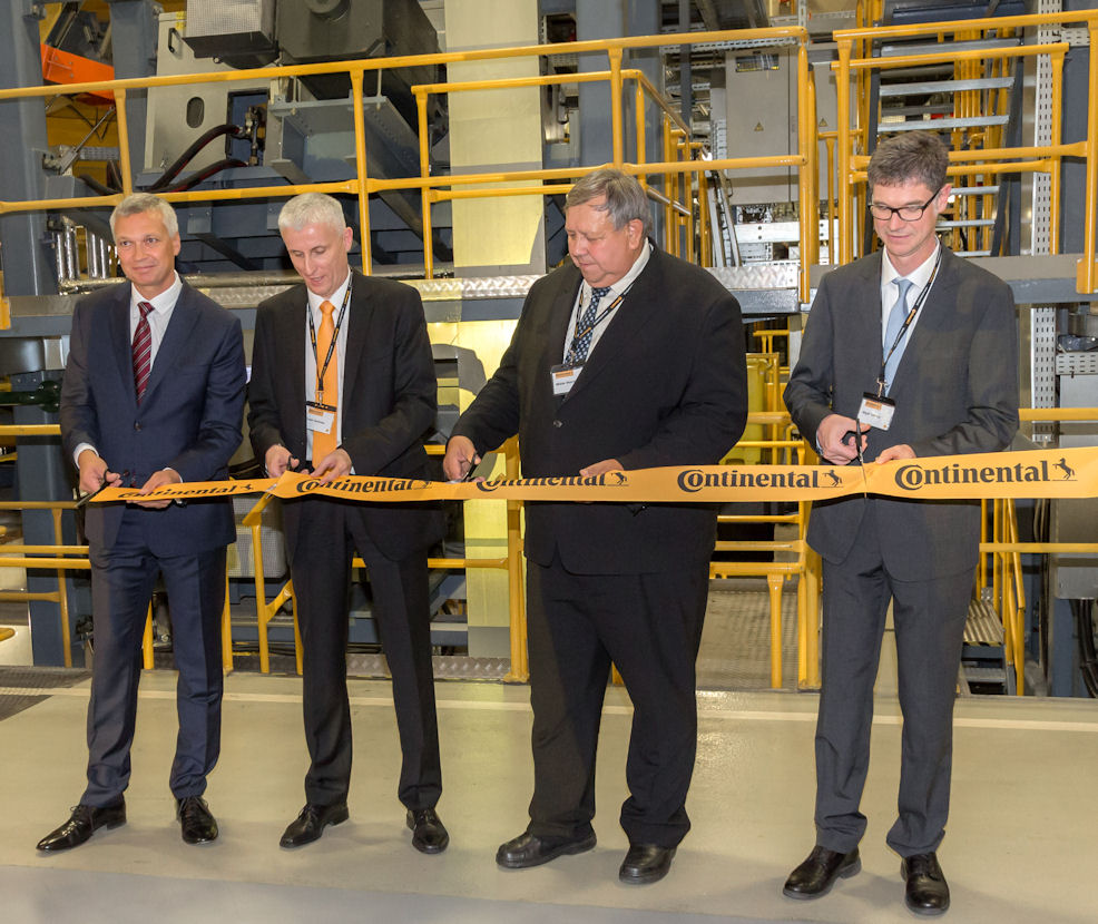 Компания Continental открыла обновленный цех по производству грузовых шин на заводе в Чехии